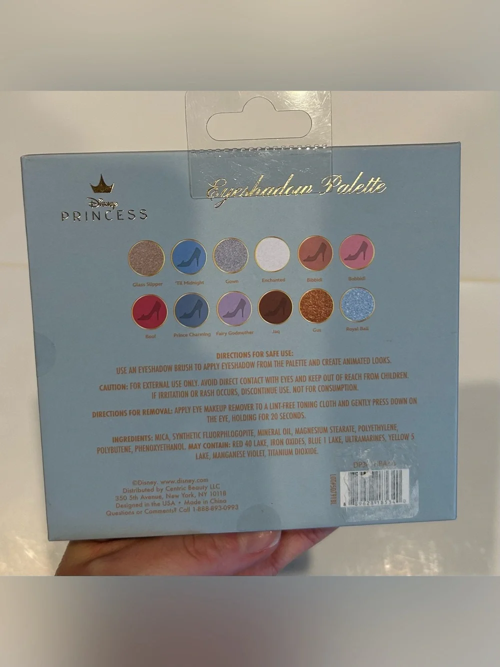 Disney Cinderella 12-Color Eyeshadow Palette